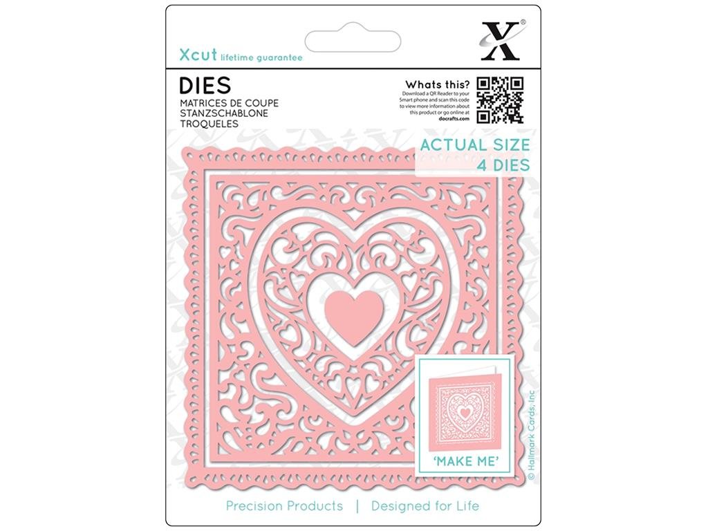 DOCrafts Heart Frames Xcut Die