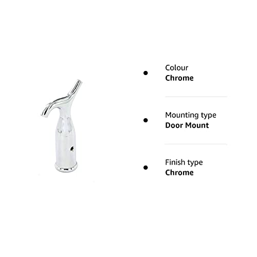 Chrome Pole Hook 125MM S3012 - Bargain Genie