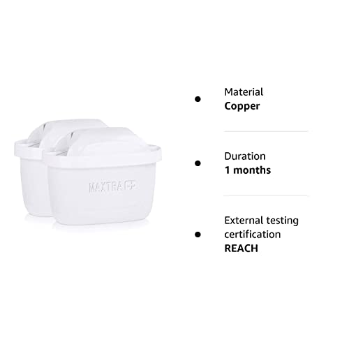 BRITA Maxtra+ Water Filter Cartridges, White, Pack of 2 - Bargain Genie