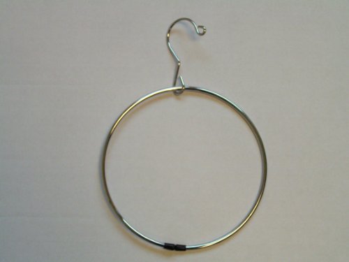 H & L Russel Ltd Belt Ring Hanger in Chrome to Store Your Belts, Adult Size - Bargain Genie