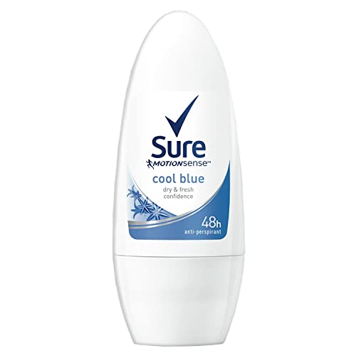 Sure Women Cool Blue 24H Anti Perspirant Roll On 50 Ml - Pack Of 4