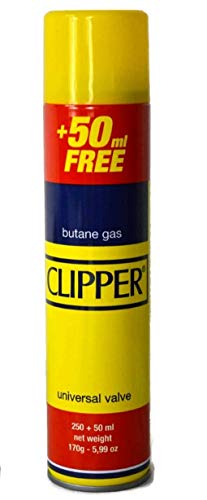 Genuine CLIPPER Universal Lighter Fuel Fluid Refill 300ML pack of 12 - Bargain Genie