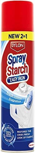 Dylon Spray Starch with Easy Iron 2 in 1 (pack of 4 x300ml) - Bargain Genie