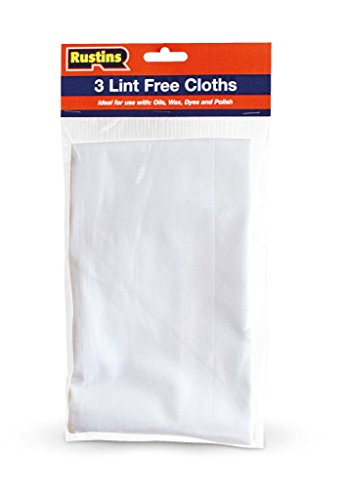 Rustins Lint Free Cloths Pack 3