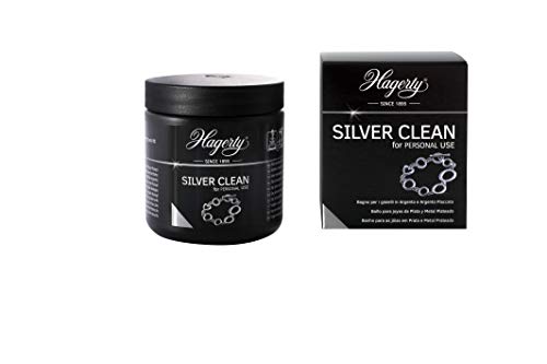 Hagerty Silver Clean Jewelry Immersion Bath for Cleaning Silver and Silver Jewelry 170ml I Fast and Effective Cleaning Liquid Silver with Basket I Renews Jewelry Shine in Just 3 Minutes - Bargain Genie