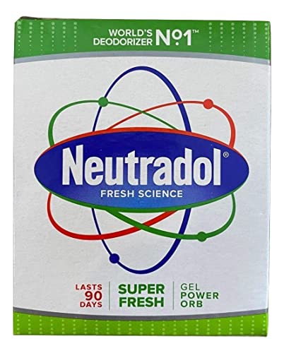 Neutradol Gel Power Orbs x 3 Orbs. 1x Super Fresh, 1x Fresh Pink, 1x Original for Clean, Fresh Air at Home and at Work - Bargain Genie