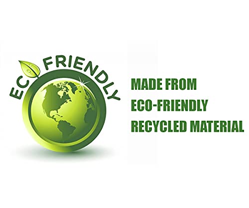 400 Pcs Black Bin Bag Roll Heavy Duty Refuse sack Eco-Friendly Indoor/Outdoor Trash Can Liners Perfect for Home Office Use - 50L Capacity - 20 Microns - Bargain Genie