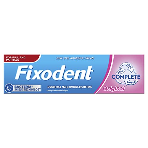 Fixodent Original Denture Adhesive Cream (40ml) - Pack of 2 - Bargain Genie