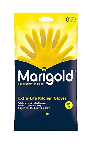 MARIGOLD Extra Life kitchen Glove, M (Pack of 3)