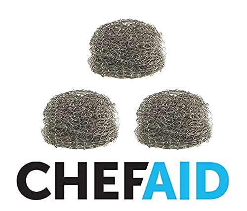 Chef Aid 61E41402 Stainless Steel Kettle Descalers, Pack of 3