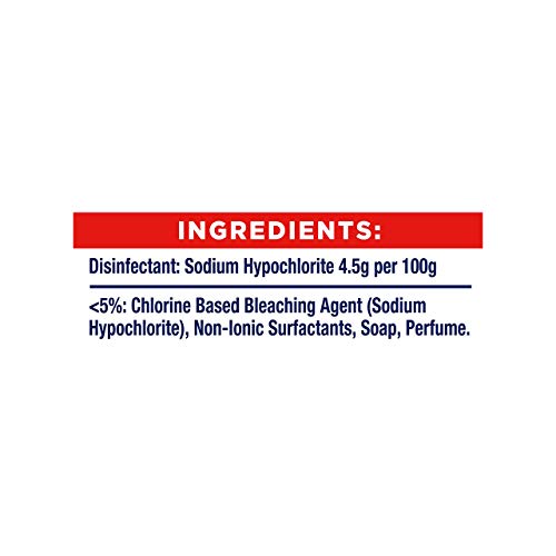 Domestos Original Thick Bleach,750 ml, Pack of 9