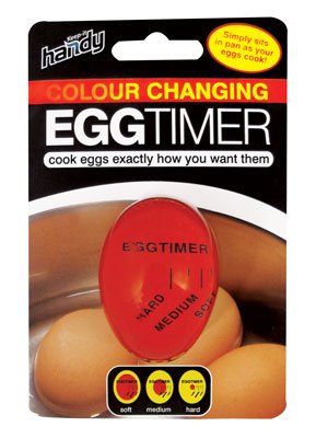 Colour Changing Egg Timer - Simply sits in pan as your eggs cook! - Bargain Genie