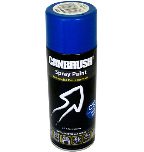 CANBRUSH Spray paint Deep Blue 400 ml C23 - Bargain Genie