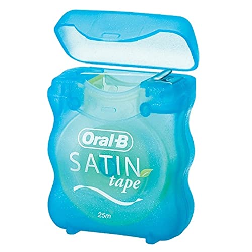 Oral-B Statin Tape Dental Floss 25m (12 Units) by Oral-B Satin Tape Mint
