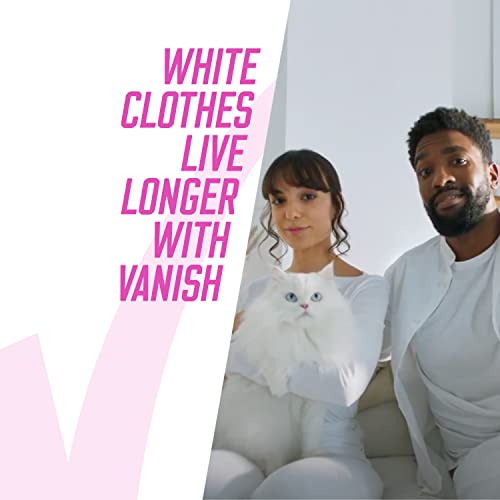 Vanish Fabric Stain Remover, Oxi Action Powder Crystal Whites, 1 kg - Bargain Genie
