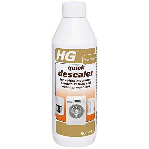 HG Quick Descaler 500 ml â€“ is a Kettle descaler and Coffee Machine descaler All-in-one