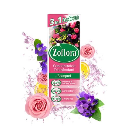 ( 500ml Pack ) Zoflora 3in1 Action Concentrated Disinfectant Bouquet 500ml - Bargain Genie