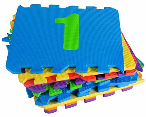 Kids Indoor Outdoor Multi-Game Puzzle Number Kids Play Mats With Carry Case