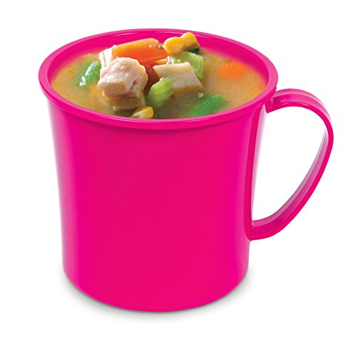 Sistema To Go Microwave Soup Mugs, 656 ml, Assorted Colours - Pack of 3 - Bargain Genie