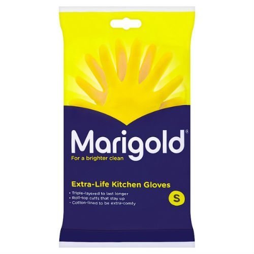 Marigold Extra Life Kitchen Gloves Small Case of 6 - Bargain Genie