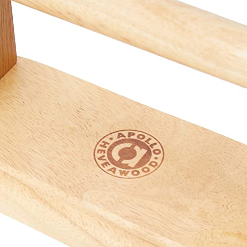 Apollo Wooden Toilet Roll Holder wood Wall Mounted