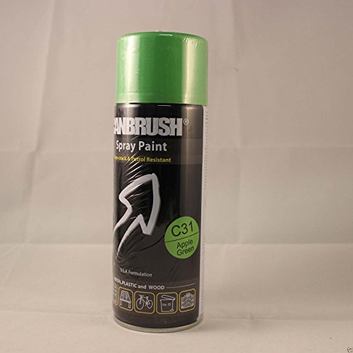 CANBRUSH Aerosol Spray Colour Paint Interior Exterior Metal Plastic Wood paints - Bargain Genie
