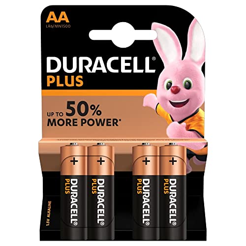 Duracell Plus AAA Batteries (8 Pack) - Alkaline 1.5V - Up To 100% Extra Life - Reliability For Everyday Devices