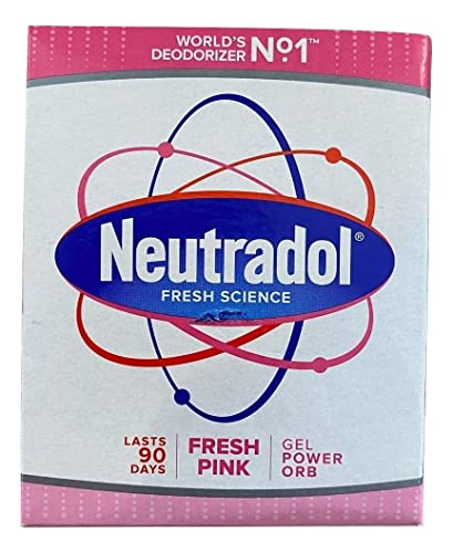 Neutradol Gel Power Orbs x 3 Orbs. 1x Super Fresh, 1x Fresh Pink, 1x Original for Clean, Fresh Air at Home and at Work - Bargain Genie