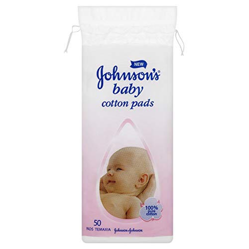 Johnsons - Johnsons Baby Cotton Pads - 50 Pieces