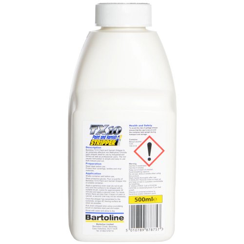 Bartoline 500ml Fast Acting Paint & Varnish Stripper - Bargain Genie