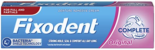 Fixodent Original Denture Adhesive Cream (40ml) - Pack of 2 - Bargain Genie