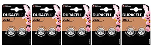 Duracell 10 X Duracell 2032 CR2032 Lithium Batteries