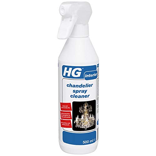 HG 3 X Chandelier Spray Cleaner 500 ML â€“ is a Fast Working Chandelier Cleaner Spray which Leaves no Marks