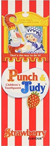 Punch and Judy 50 ml Strawberry Toothpaste - Pack of 3 - Bargain Genie