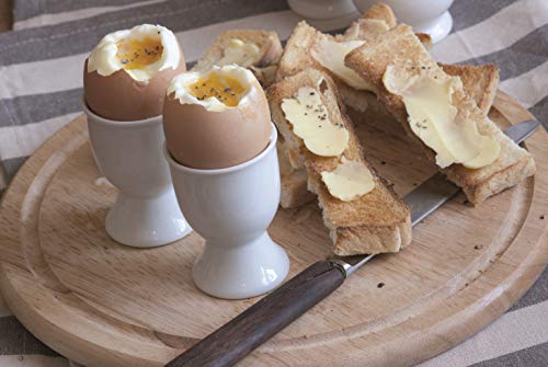 Chef Aid Plastic Egg Cup Set, White - Bargain Genie
