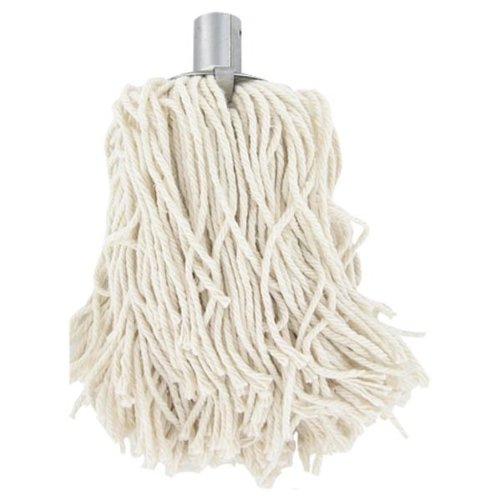 east2eden Pure Cotton String Mop Head with Steel Socket Refill Floor Tile Cleaning - Bargain Genie