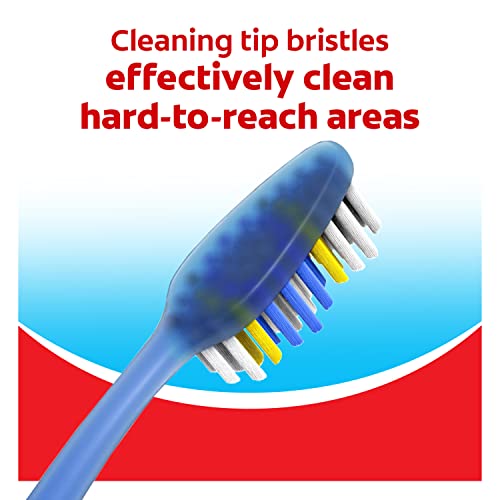 Colgate Extra Clean Full Head Toothbrush, Medium - 6 Count - Bargain Genie