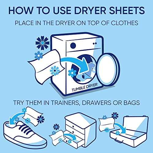 Lenor Tumble Dryer Sheets, 408 Sheets