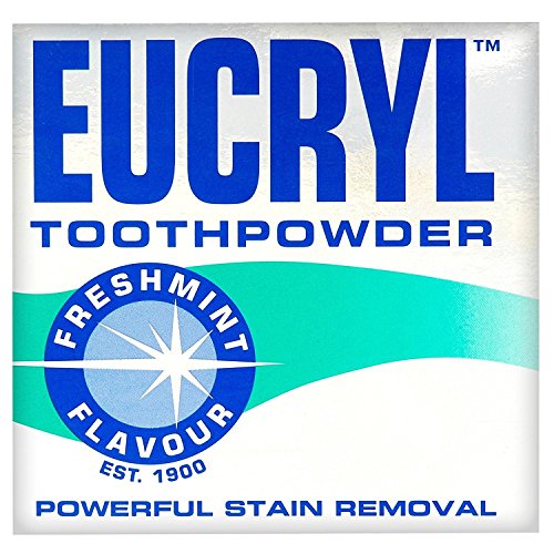 12 x Eucryl Toothpowder Freshmint Flavour 50g - Bargain Genie