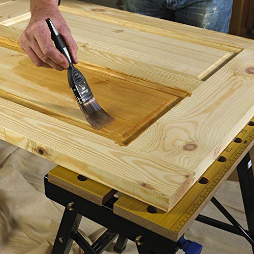 Everbuild EVBWSNO250 250 ml Quick Dry Wood Stain - Satin Natural Oak_P - Bargain Genie
