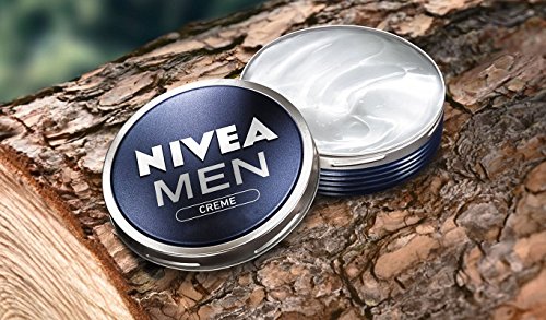 Nivea MEN CREME Cream FACE HAND BODY Moisturiser Dry Skin 75ml TWO PACK