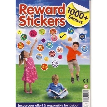 1000+ Childrens Reward Chart Smiley Face Well Done Stickers - Bargain Genie