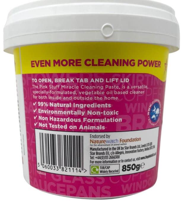 Pink Stuff - Miracle Cleaning Paste - 850g - Bargain Genie