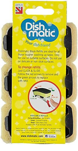 Dishmatic General-Purpose Washing-Up Sponge Refill