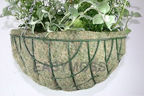Easymoss 16" Hanging Basket Liner Pack of 10 - Bargain Genie