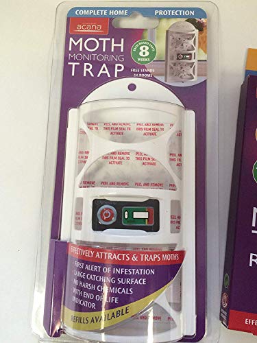Acana Moth Monitoring Trap, and 4 Moth Trap Refills - Bargain Genie