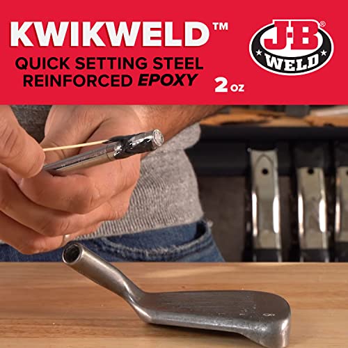 JB Weld KwikWeld 8276UK - Carded (2) 1 oz. Twin Tubes