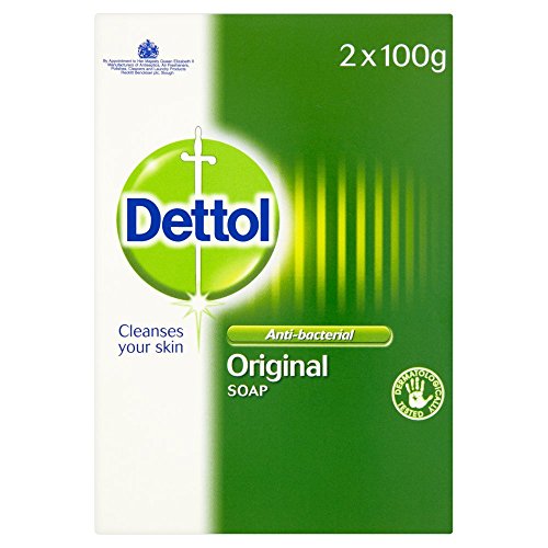 ( 2 Pack) Dettol Anti Bacteria Soap Twin - 100g - Bargain Genie