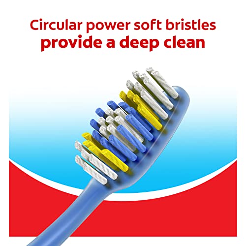Colgate Extra Clean Full Head Toothbrush, Medium - 6 Count - Bargain Genie