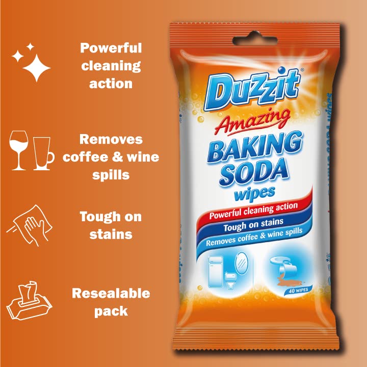 DUZZIT Amazing Baking SODA Wipes - Bargain Genie